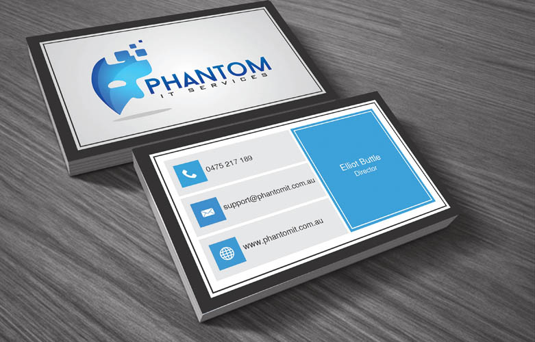 Design de Carte de Visite par Vinoth P pour Phantom IT Services | Design #3991899
