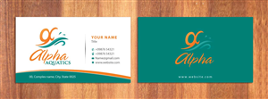 Stationery Design by Sbss for Alpha Aquatics | Design: #1086089