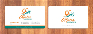 Stationery Design by Sbss for Alpha Aquatics | Design: #1086090