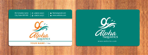 Stationery Design by Sbss for Alpha Aquatics | Design: #1086092