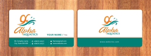 Stationery Design by Sbss for Alpha Aquatics | Design: #1086101