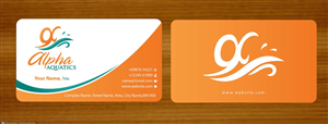 Stationery Design by Sbss for Alpha Aquatics | Design: #1086135