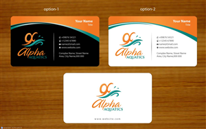 Stationery Design by Sbss for Alpha Aquatics | Design: #1086136
