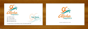 Stationery Design by Sbss for Alpha Aquatics | Design: #1086140