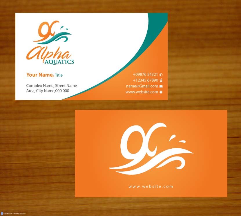 Stationery Design by Sbss for Alpha Aquatics | Design #1086147