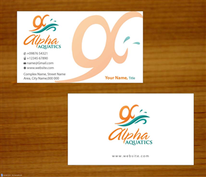 Stationery Design by Sbss for Alpha Aquatics | Design: #1086151