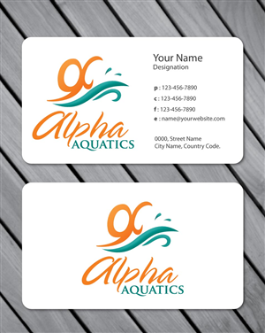 Stationery Design by Sbss for Alpha Aquatics | Design: #1086546