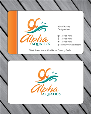 Stationery Design by Sbss for Alpha Aquatics | Design: #1086567