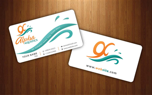 Stationery Design by Sbss for Alpha Aquatics | Design: #1086578