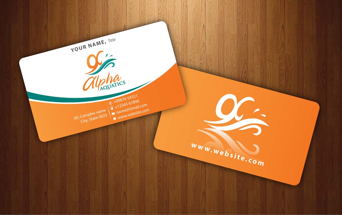 Stationery Design by Sbss for Alpha Aquatics | Design #1086586