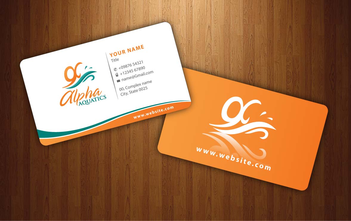 Stationery Design by Sbss for Alpha Aquatics | Design #1086587