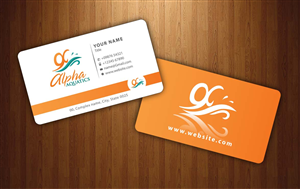 Stationery Design by Sbss for Alpha Aquatics | Design: #1086590