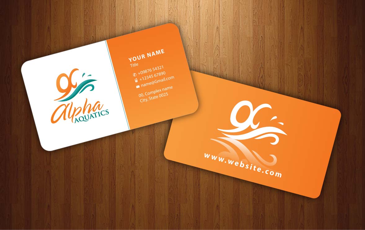 Stationery Design by Sbss for Alpha Aquatics | Design #1086595