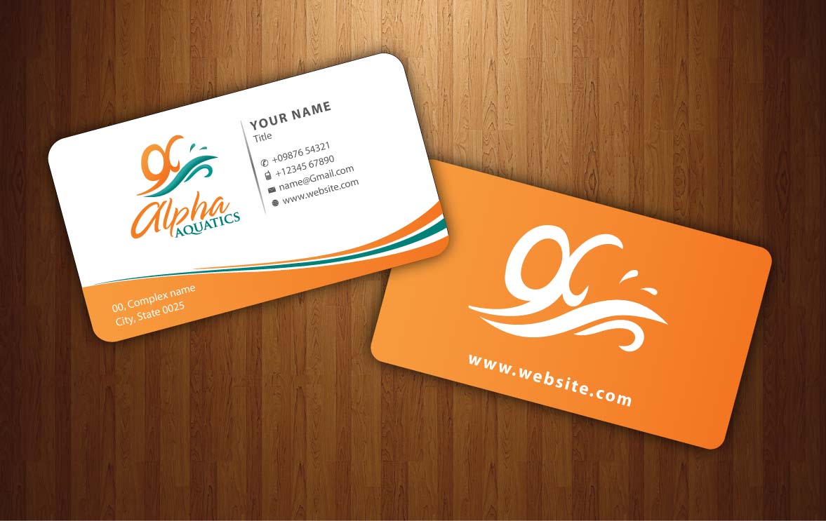 Stationery Design by Sbss for Alpha Aquatics | Design #1086597