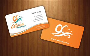 Stationery Design by Sbss for Alpha Aquatics | Design: #1086602
