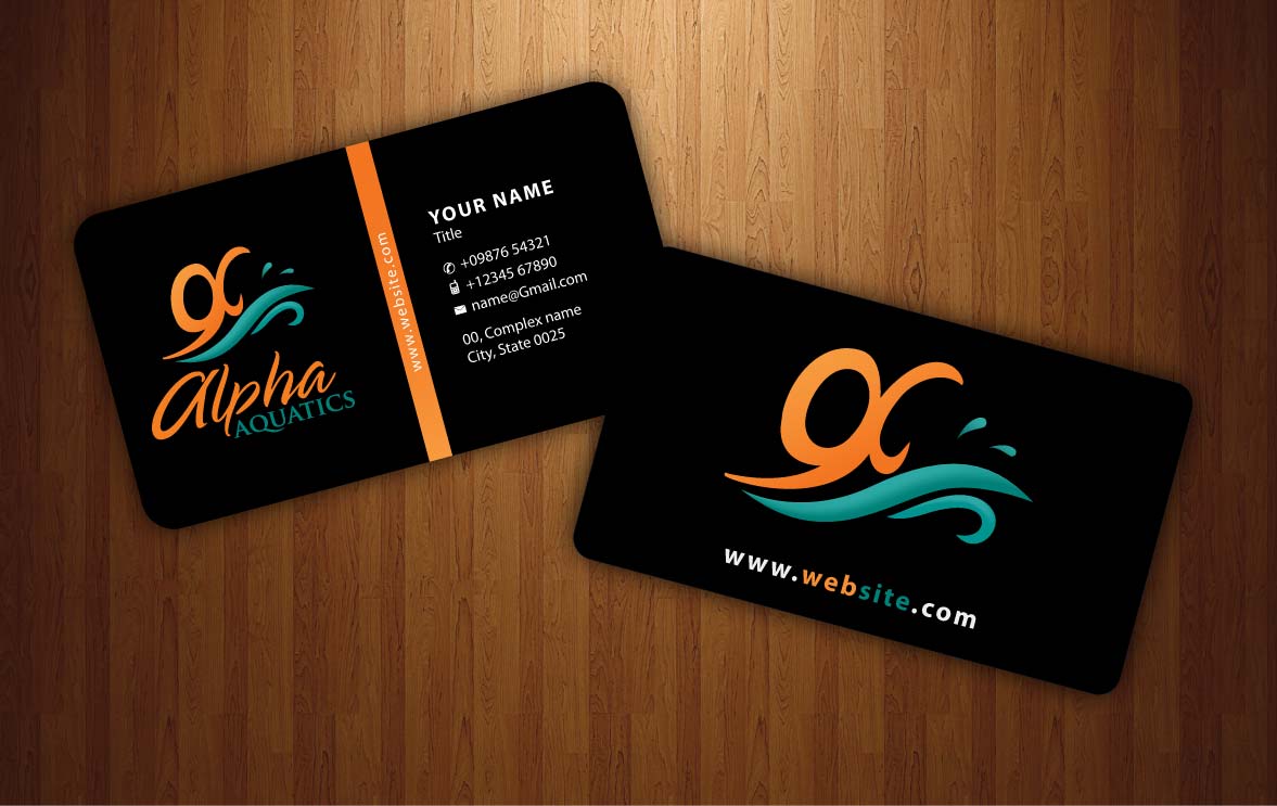 Stationery Design by Sbss for Alpha Aquatics | Design #1086603