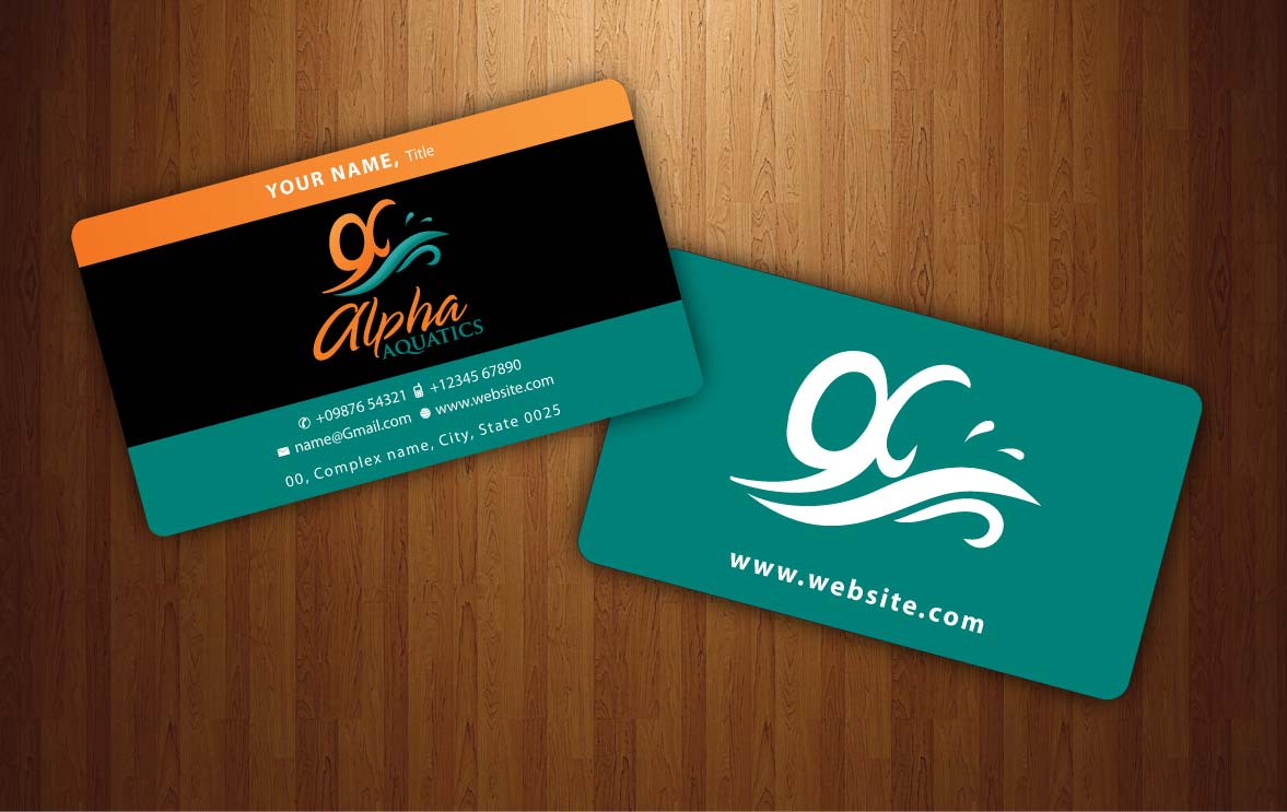 Diseño de Papelería por Sbss para Alpha Aquatics | Diseño #1086610
