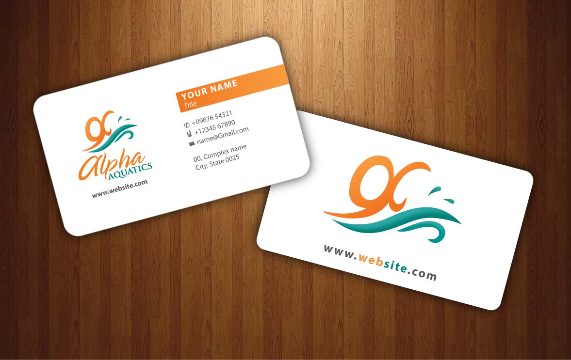 Stationery Design by Sbss for Alpha Aquatics | Design #1086616