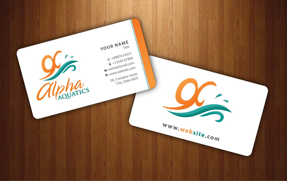 Stationery Design by Sbss for Alpha Aquatics | Design #1086619