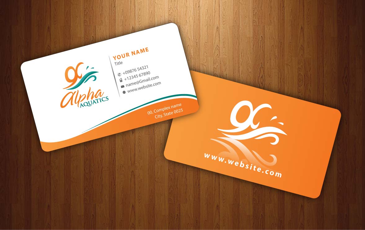 Stationery Design by Sbss for Alpha Aquatics | Design #1086622