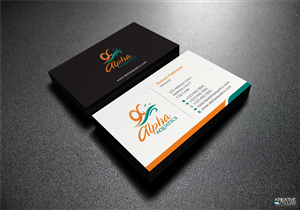 Stationery Design by kreativemouse for Alpha Aquatics | Design: #1086370