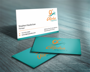 Stationery Design by HYPdesign for Alpha Aquatics | Design: #1087328