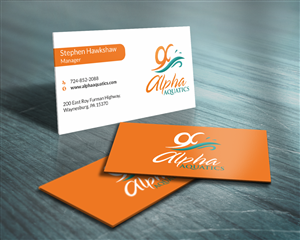 Stationery Design by HYPdesign for Alpha Aquatics | Design: #1087336