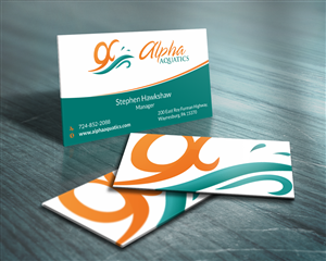 Stationery Design by HYPdesign for Alpha Aquatics | Design: #1087360
