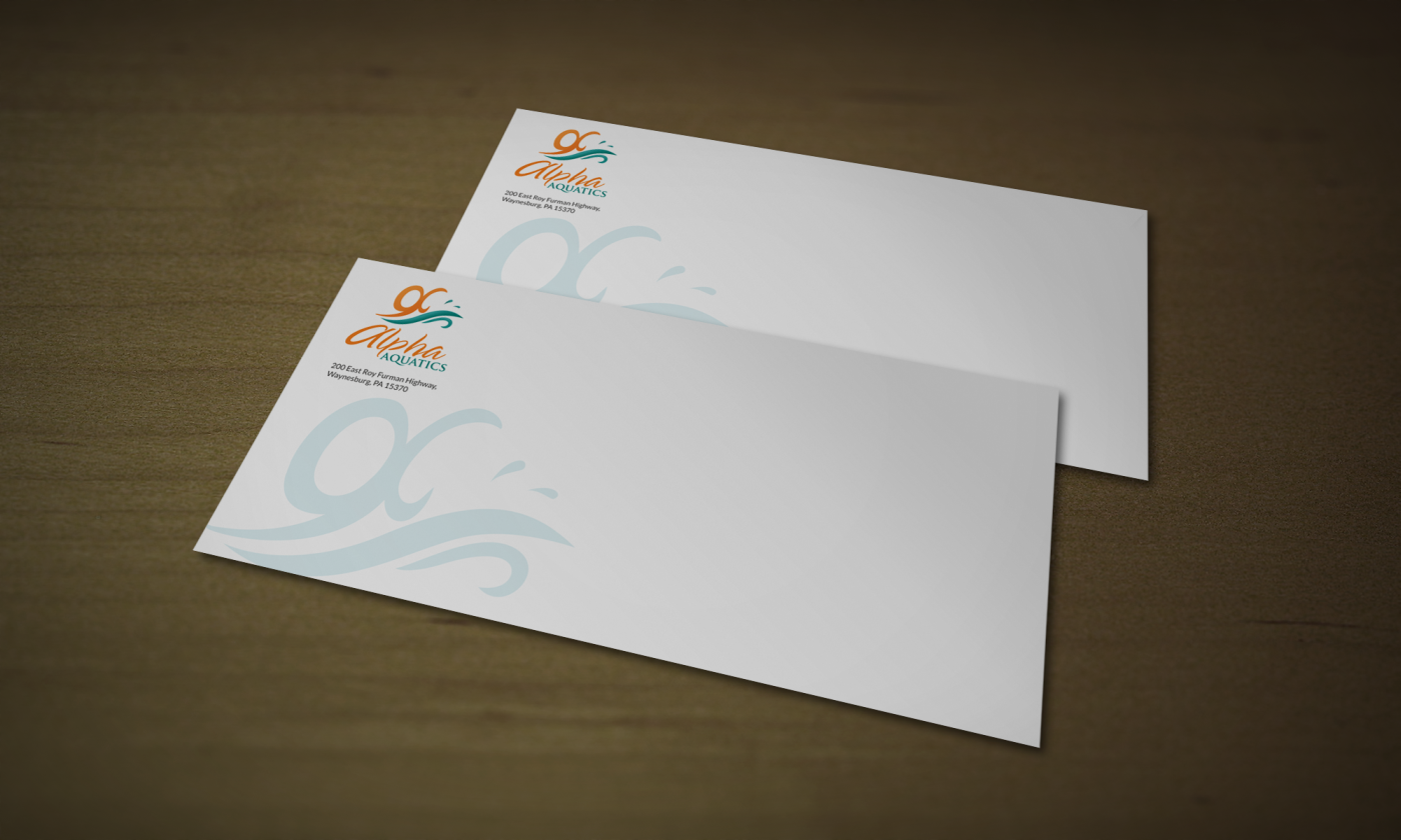 Schreibwaren-Design von HYPdesign für Alpha Aquatics | Design #1087369