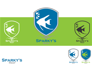 Logo Design by WaelSwid for Sparkys Reef Farm | Design #4014315