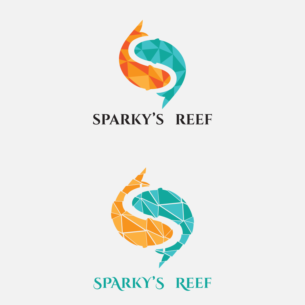 Logo Design by Bakus for Sparkys Reef Farm | Design #4003734