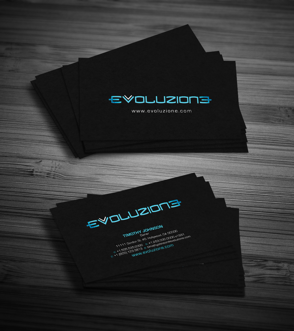 Business Card Design by diRtY.EMM for this project | Design #1088303