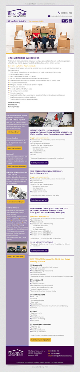 Newsletter Design by krisztina
