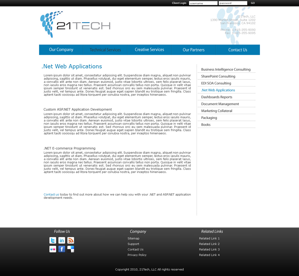 Web Design by G_M for this project | Design #141489