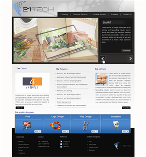 Web-Design von Mayank Patel für dieses Projekt | Design: #147708