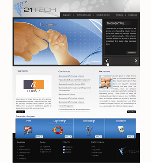 Web-Design von Mayank Patel für dieses Projekt | Design: #147710