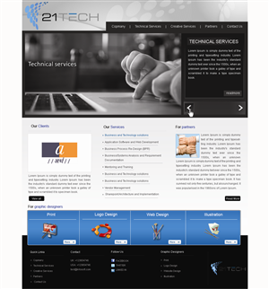 Web-Design von Mayank Patel für dieses Projekt | Design: #147711