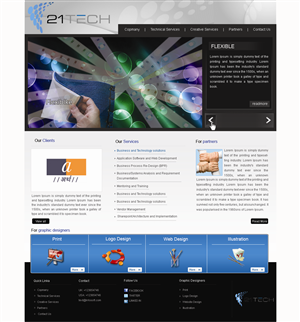 Web-Design von Mayank Patel für dieses Projekt | Design: #147713