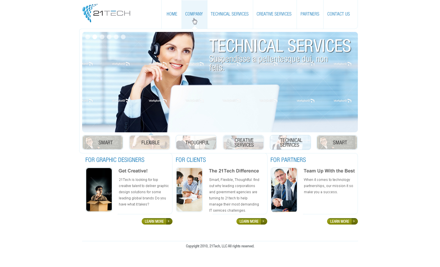 Web Design by Michal O for this project | Design #152391