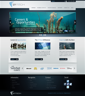 Web Design par Andrew Evans pour ce projet | Design #207633