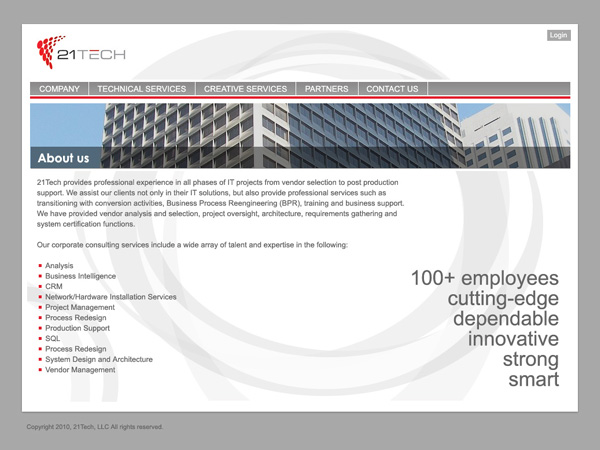 Web Design by Lawrence Clifford for this project | Design #145733