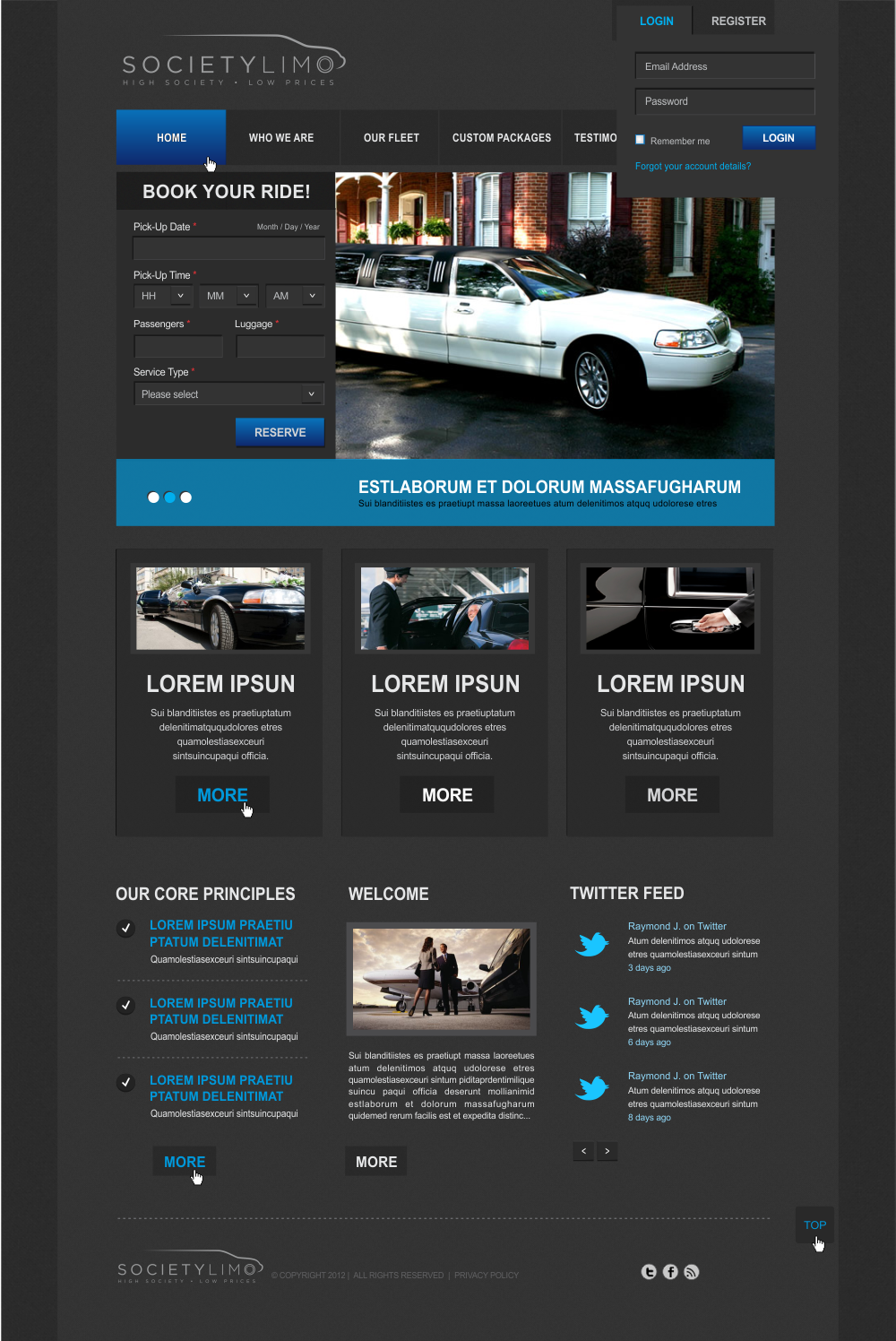 Diseño Web por CreativeIyke para Oculus Fitness LLC | Diseño #1106560