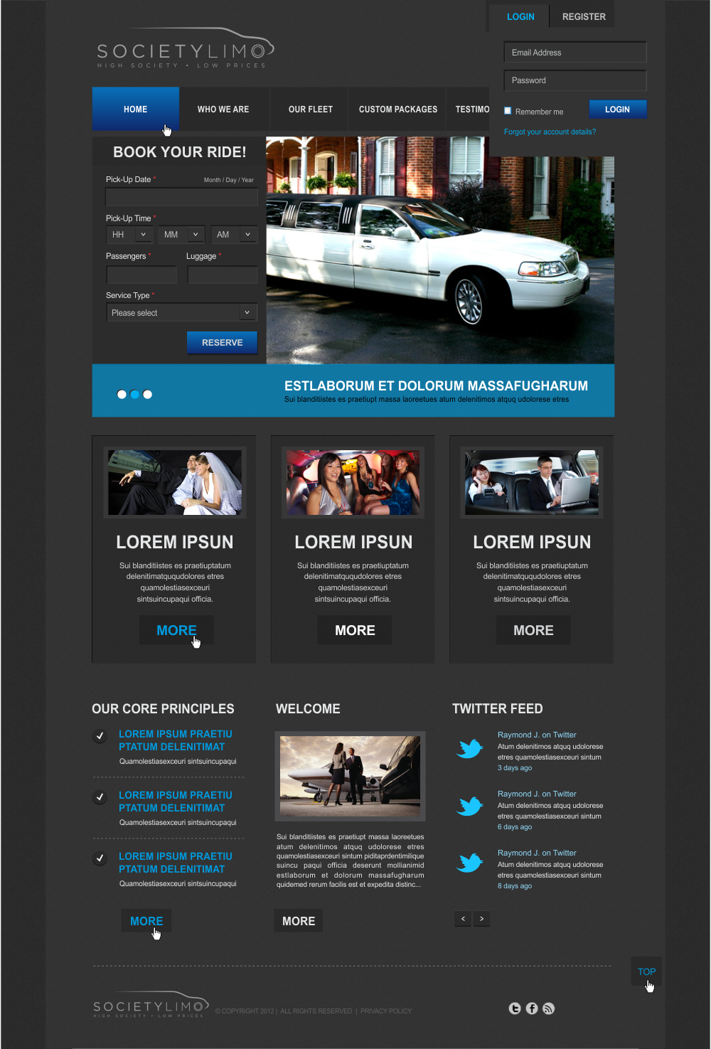 Diseño Web por CreativeIyke para Oculus Fitness LLC | Diseño #1108282