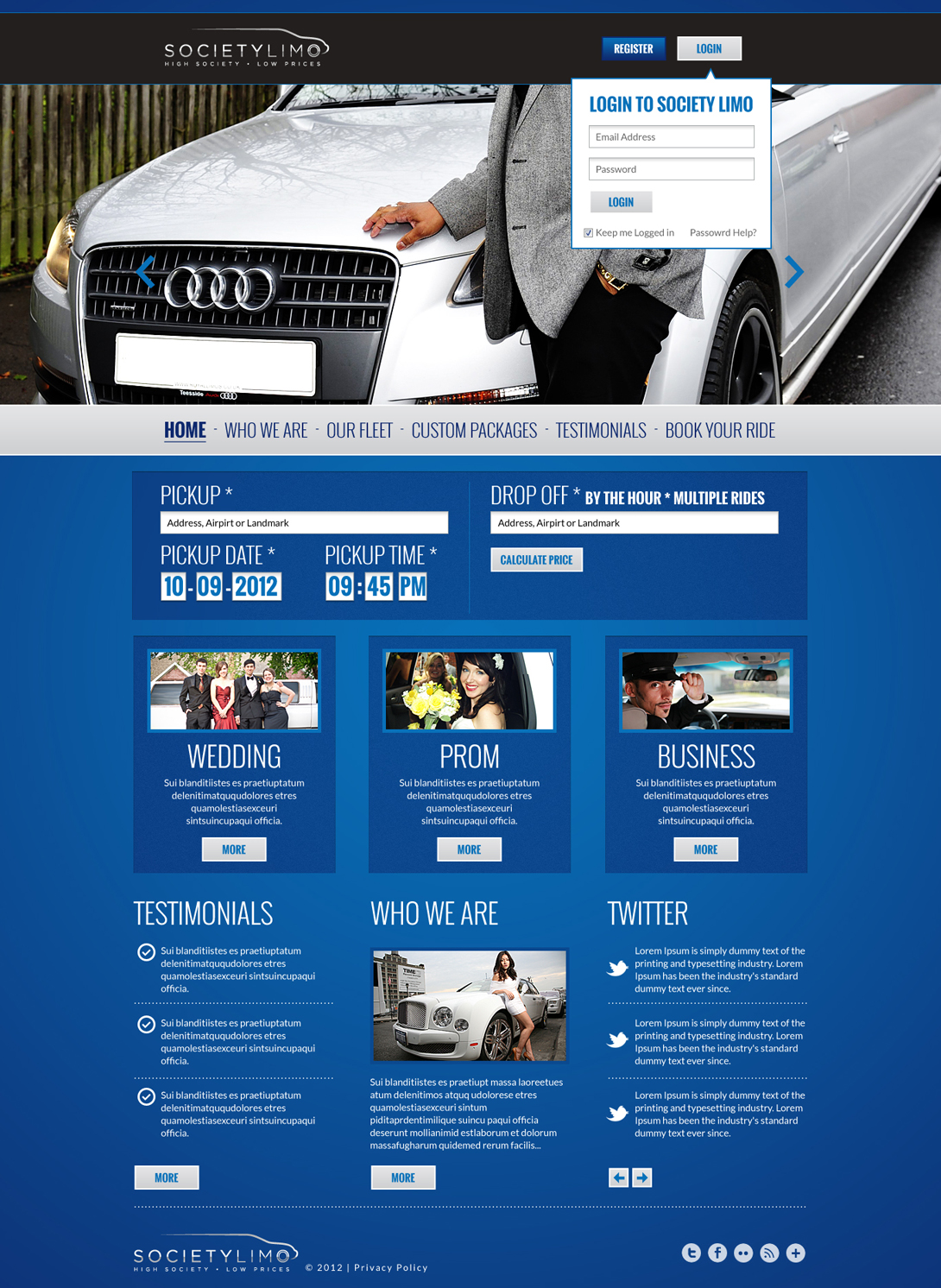 Web Design by Impressive Solutions for Oculus Fitness LLC | Design #1109019