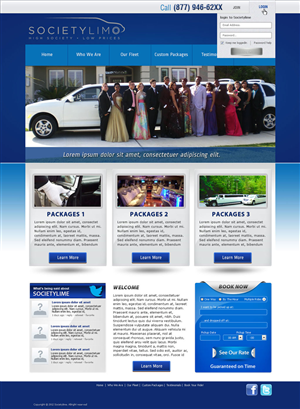 Web Design par Tanvir pour Oculus Fitness LLC | Design #1104375