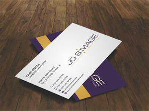 Business Card Design by AwsomeD for this project | Design: #4000776