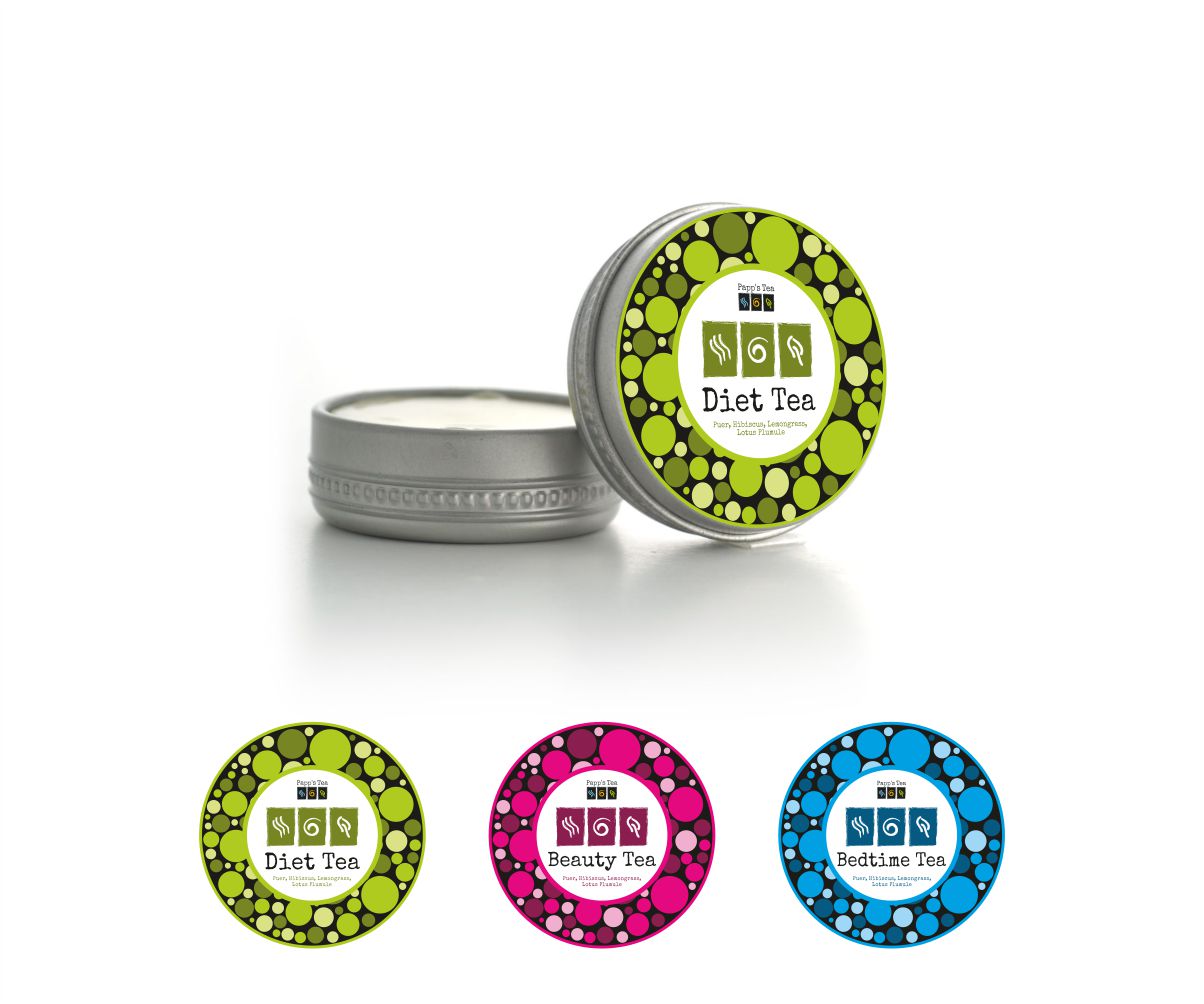 Packaging Design by Gintale for PappsTea Limited | Design #4573532