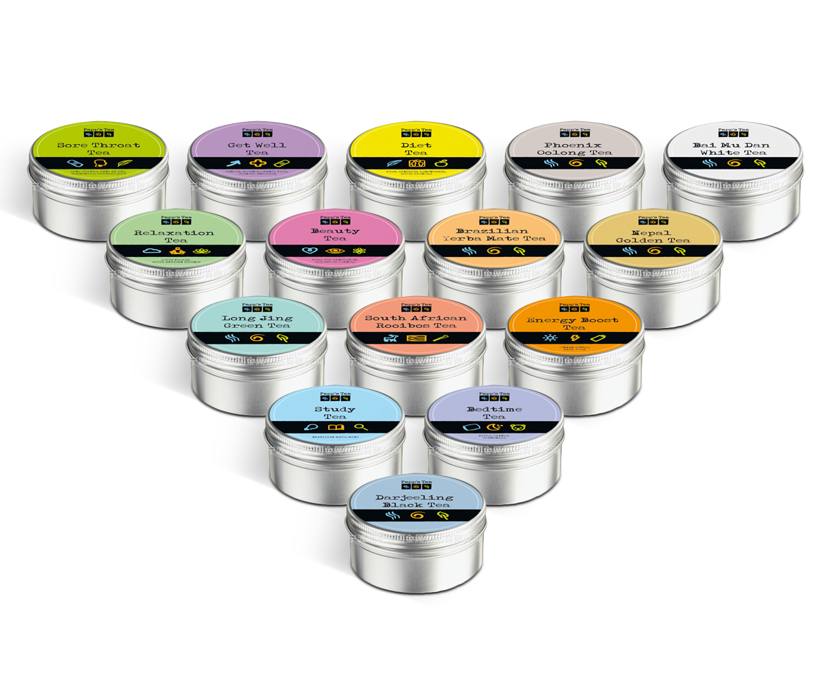Packaging Design by Alternactive for PappsTea Limited | Design #4523788