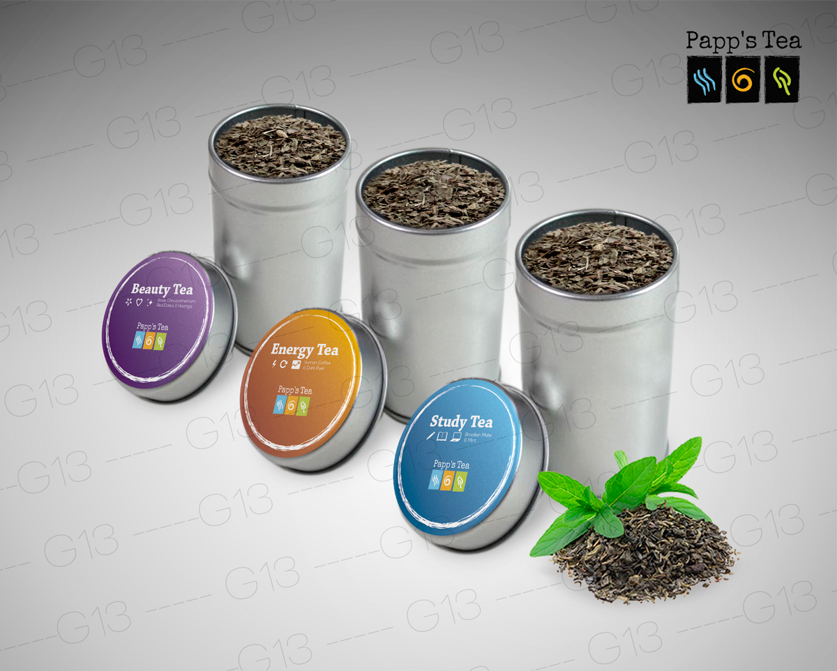 Packaging Design by G13 for PappsTea Limited | Design #4567237