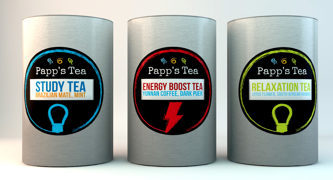 Packaging Design by JCR for PappsTea Limited | Design #4564255